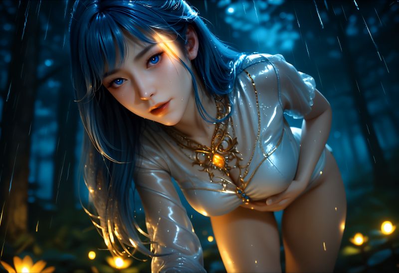 3028-Huachen-AI绘画大神国漫女神图包合集[24套-14.5G] - 第2页