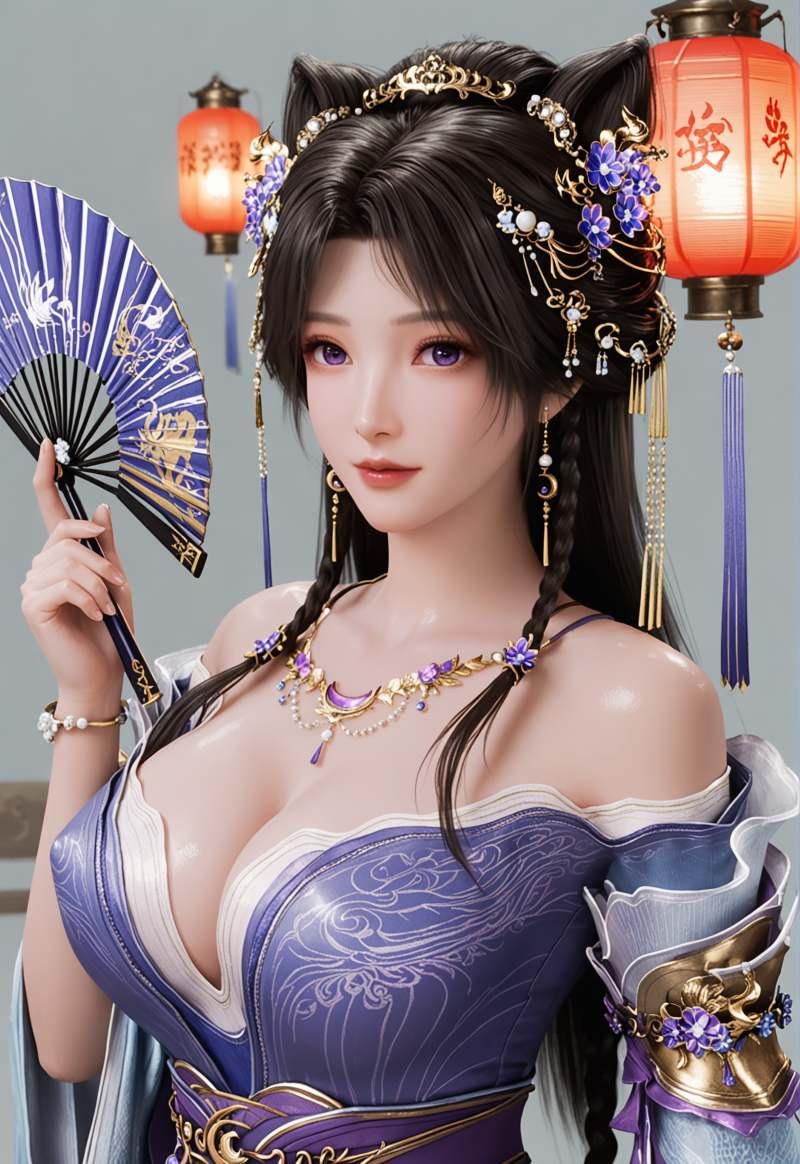 3017-AI绘画-二次元女神高清AI壁纸合集[74套-38.4G] - 全文